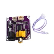 7829 Digital Decoding Board Featuring Opt Coaxial Input for 24Bit 192K Stereo Auditory with Power Protections and Noise Reduction Technology