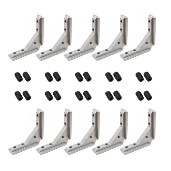 7829 Door Frame Reinforcement Brackets Heavy Type Angles Slot Connector For Multiple Styles