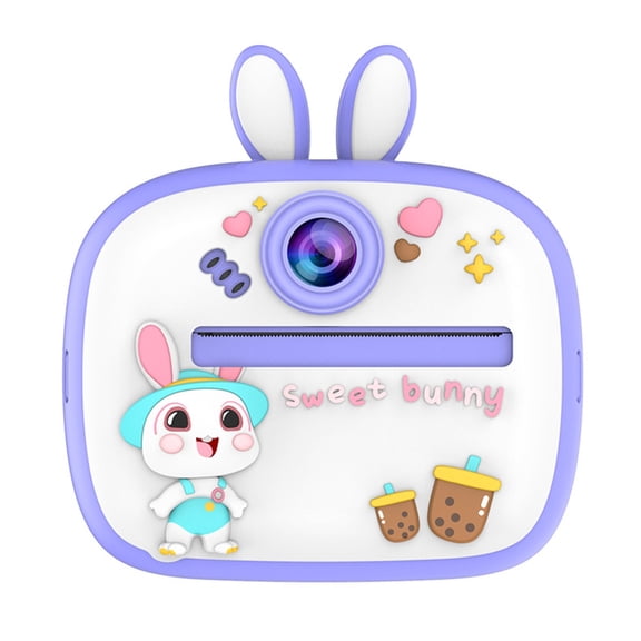 7829 Double Lens Digital Camera for Kids Cartoon Style High Definition Recording Shockproof Photography Fun