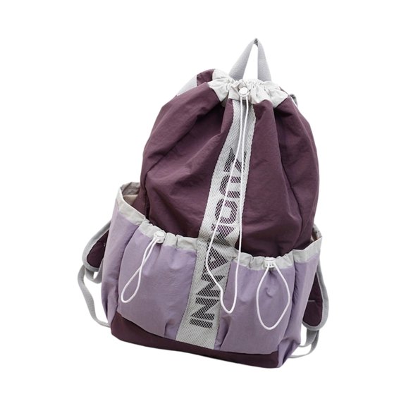 7829 Drawstring Backpack Water Resistant Sports Gym Swim String Bag for Women Men Travel Daypack Tennis Racket Bag Backpack