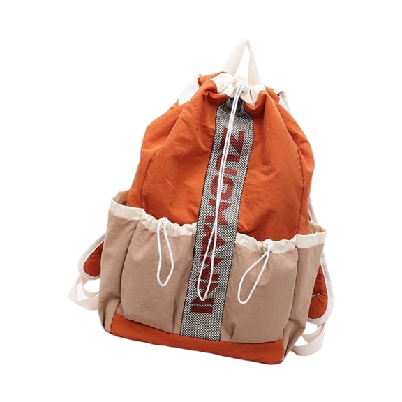 7829 Drawstring Backpack Water Resistant Sports Gym Swim String Bag for Women Men Travel Daypack Tennis Racket Bag Backpack
