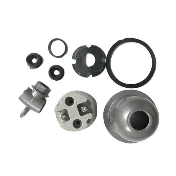 7829 E27 Screw In Waterproof Light Holder with Heat Resistant Ceramic Construction