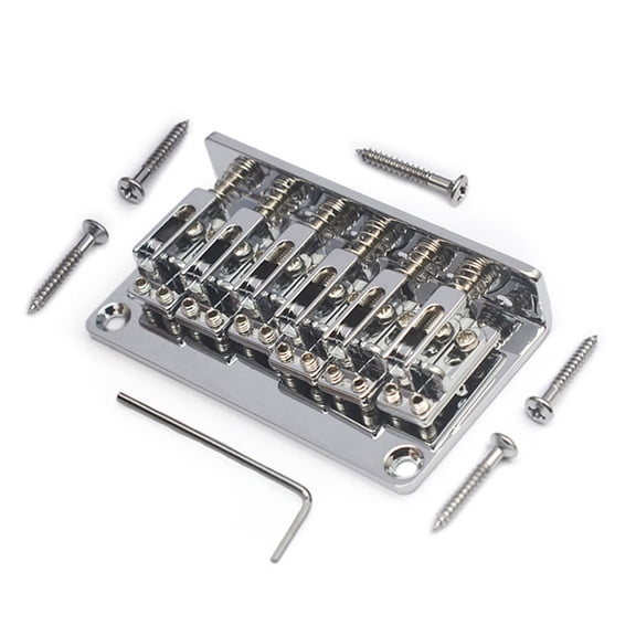 7829 Electric Bass Bridge Adjustable String Bass Bridge Bass Hardware for Guitar