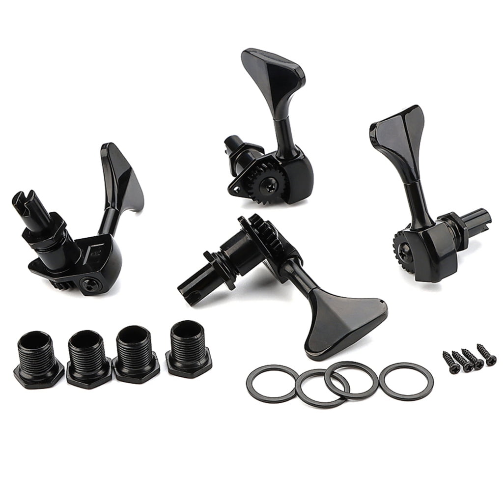 7829 Electric Bass Tuner Peg Replacement 1:20 Ratio Open Gear Tuning Key Pegs Machine Head Knobs Bass Hardware Enduring