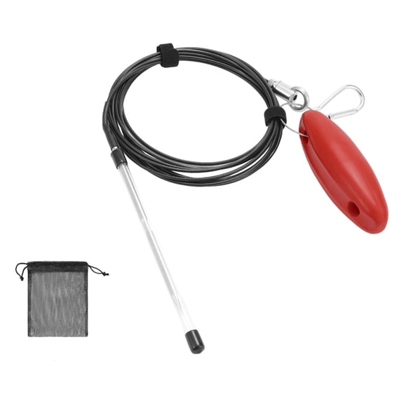 7829 Fishing Fish Stringer With Quick Releases Mechanism Rustproof Angling Accessory