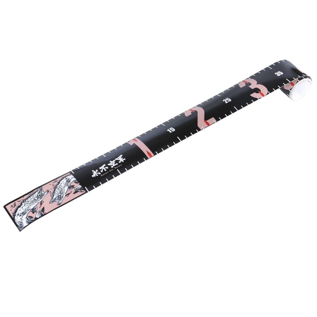 Fish Ruler Stick E 7829 Foldable Fishing Measurement Tape Waterproof Fish Measuring Ruler ...