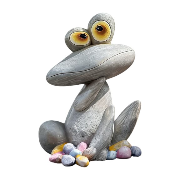 7829 Funny Frogs Figurine ResinAn1ma1Statue For Home Or Garden Patios Display Gift
