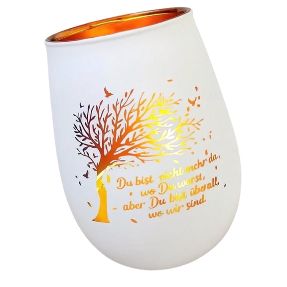 7829 Glass Memorial Lamp with Engraving For Safe And Meaningful Gatherings