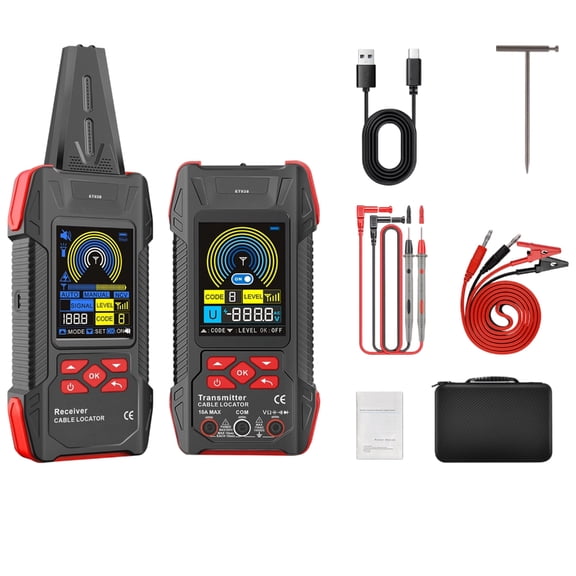 7829 High Accuracy Digital Multimeter and Cable Tracer Featuring Auto Detect Data Logging Color Screen for Electrical Testing
