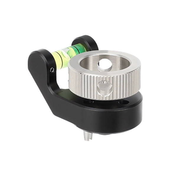 7829 High Strength Aluminum Alloy Bubble Level With 1/4 Inch Mount Screw For Precisions Leveling In Monitoring And Photography