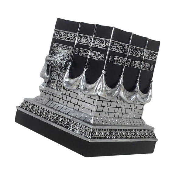 7829 Kaba Replicas Model Showpiece Bookend Eid Gift Resin Kaba Sculptures Art Decors Islamic Turkish Home Table Decorations