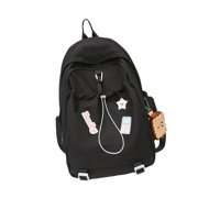 7829 Korean Styles Backpack School Bag Contrast Color Backpack Lovely Casual Daypacks