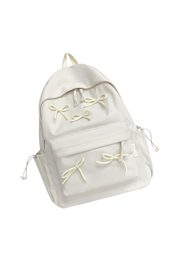 7829 Large Capacity Backpack Student School Backpack Teen Lovely Bows Backpack