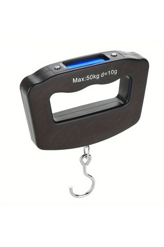 7829 Lightweight High Accuracy 50kg Capacity User Friendly Mini Digital Scale With Multiple Weight Units For Travel Shopping