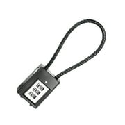 7829 Luggage Security Combination Password Lock Cable Padlock Motorcycle Helmets Lock