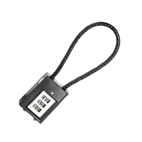 7829 Luggage Security Combination Password Lock Cable Padlock Motorcycle Helmets Lock