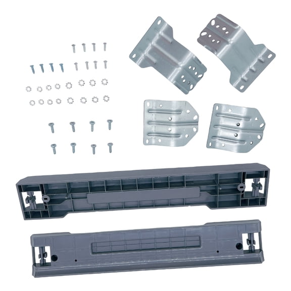 7829 Metal and Plastic Stacking Kit Designed for 27 Inch Washer Dryer Units Enhancing Laundry Room Utilization