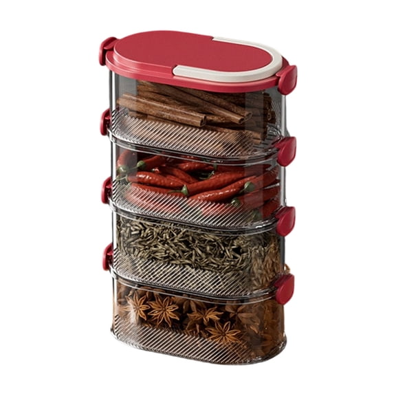 7829 Modularized Stackable Kitchen Organizers Flexible Designs Space Saving Storage Solution