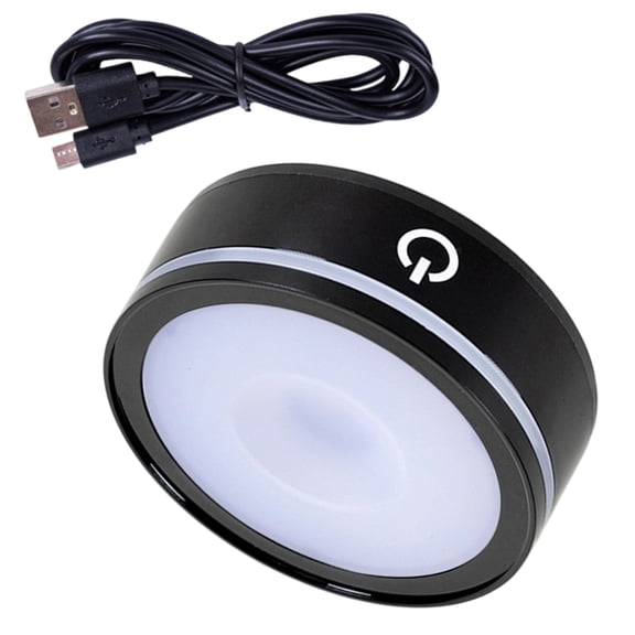 7829 Multicolor Switching Portable Crystals Lamp Base Touch for Display Lighting