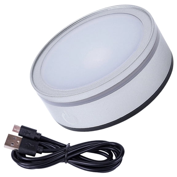 7829 Multicolor Switching Portable Crystals Lamp Base Touch for Display Lighting