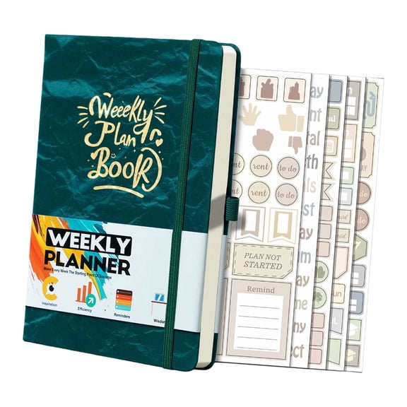 7829 Multifunctional Travel Planning Journal Schedule Notebook For Smooth Writing
