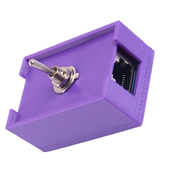7829 Networks Isolation Toggle Switches CAT5/CAT6 Twisted Pair Control Switches