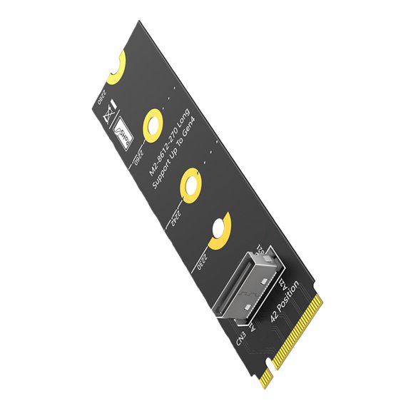 7829 PCIe4.0 Enable NVME M.2 to SFF 8612 2280 Adapter Card for High Bandwidth Data Connection
