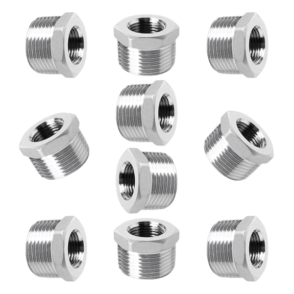 7829 Pack Of 10 Stainless Steel Thread Inserts Adapters For Heavy Duty Tool Applications