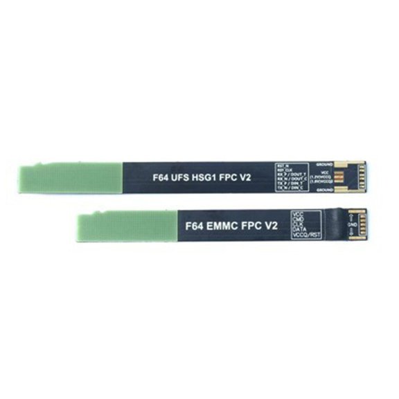 7829 Pack of 2 Plastic Flexible Cables for Flash 64 Lite Box Featuring UFS and eMMC Compatibility Ensuring Reliable Connection