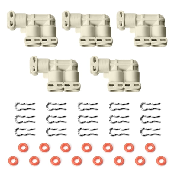 7829 Plastic Line Fitting for Various Coffee Machine Model Ensuring Stable Connection