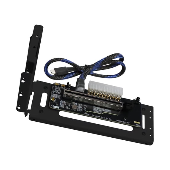 7829 Portable PCIe 5.0 X4 GPu Dock 128GB/s Laptop External Graphics Card Gaming GPU