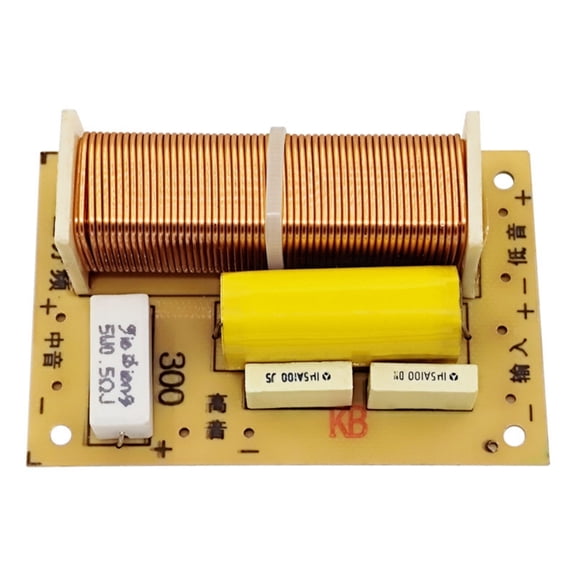 7829 Precise Engineered 3Way Speaker Crossover With Low Loss Design Frequency Divider