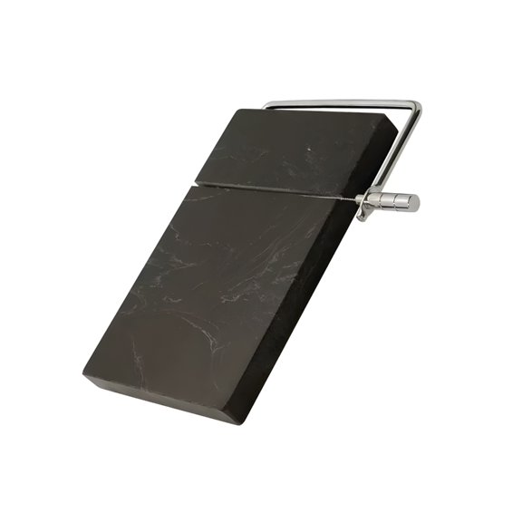 7829 Premium Marble Preparation Board For Cheese Including Replaceable Cutting Wire