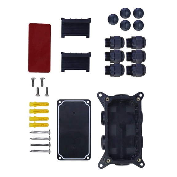 7829 Quick Easy Installs Waterproof Enclosure with IP68 Protections for 6 Connection