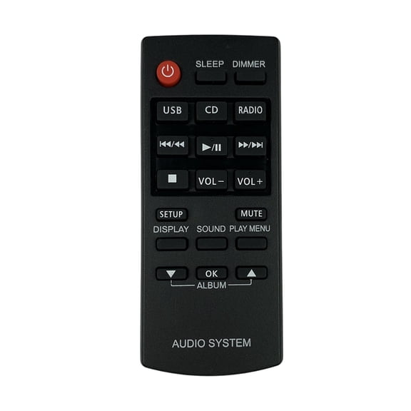 7829 Remote Control N2QAYC000060 Supporting Various Electronics Easy Operation and Reducing Remote Clutter in Households