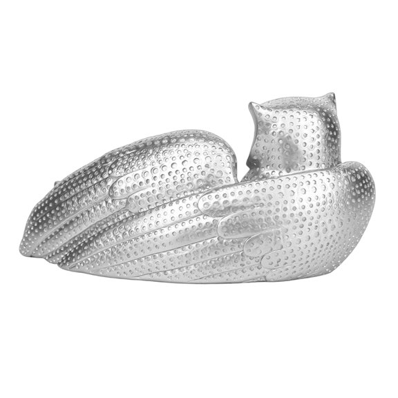 7829 Resin Owl Family Figurines Garden Owl Decors Statue Sculpture Table Centrepieces