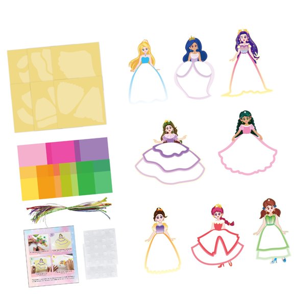 7829 Simple To Make Handmade Paper Butterfly Making Craft Set With Multiple Colors to Beginner Home Or School Decoration