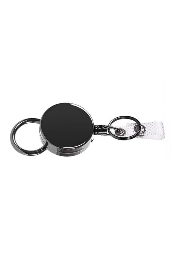 7829 Small Retractable Keychain with Easy Stretch Function Allowing Quick Access to Key & Cards for On The Go Individuals