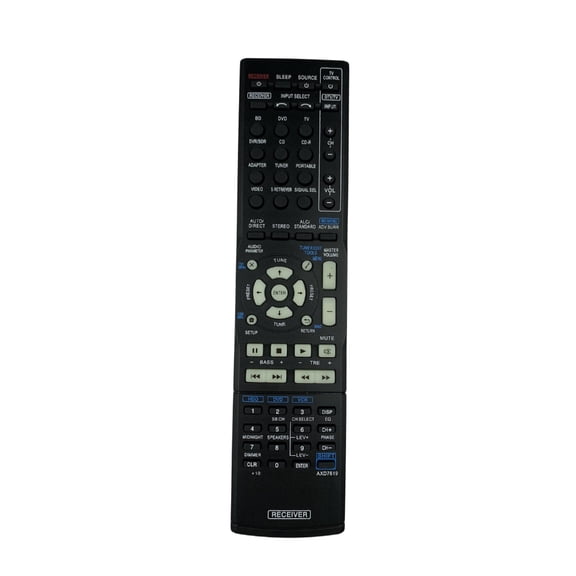7829 Small Universally Remote Control with Easy to Press Button and Ergonomic Shape ABS Texture Suitable for All Age Groups