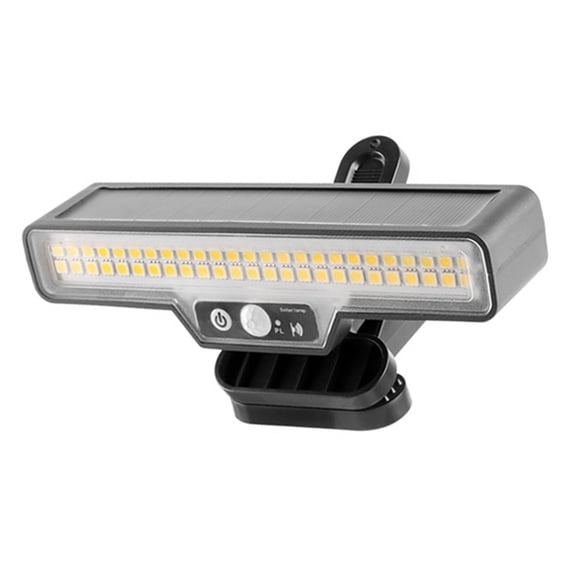 7829 Solar Energy Clip Light High Conversion Rate Charging Automatic for Security