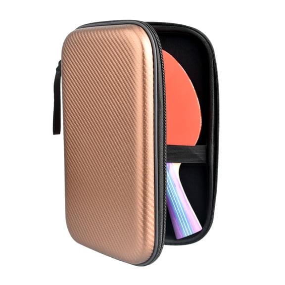 7829 Square Table Tennis Rackets Case Pingpong Paddle Storage Bag Waterproofs Table Tennis Paddle Hard Case Zippers Handbag