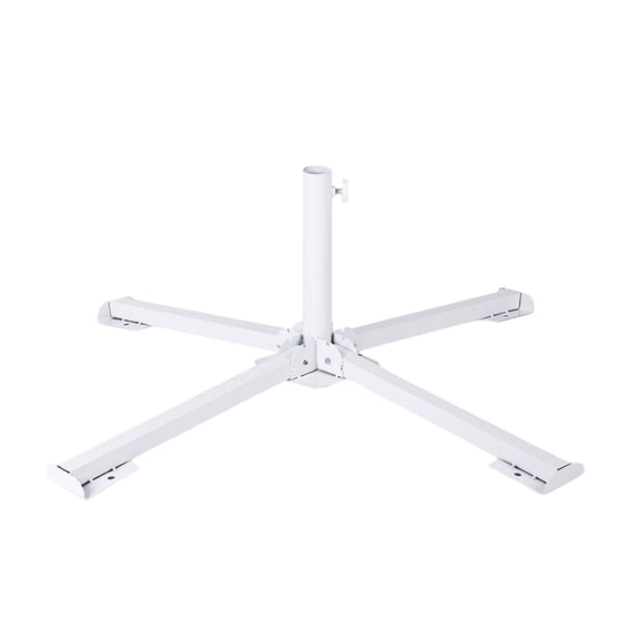 7829 Stable Metal Frame Umbrellas Base Opening Regulable Height For Patios Camping