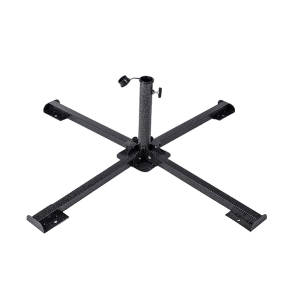 7829 Stable Metal Frame Umbrellas Base Opening Regulable Height For Patios Camping