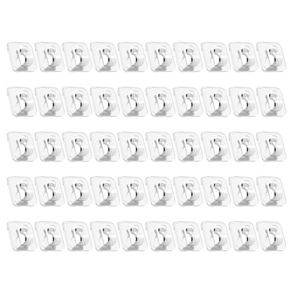7829 Strong Plastic Cable Clip Damage Easy Mounting Removable for String Lights