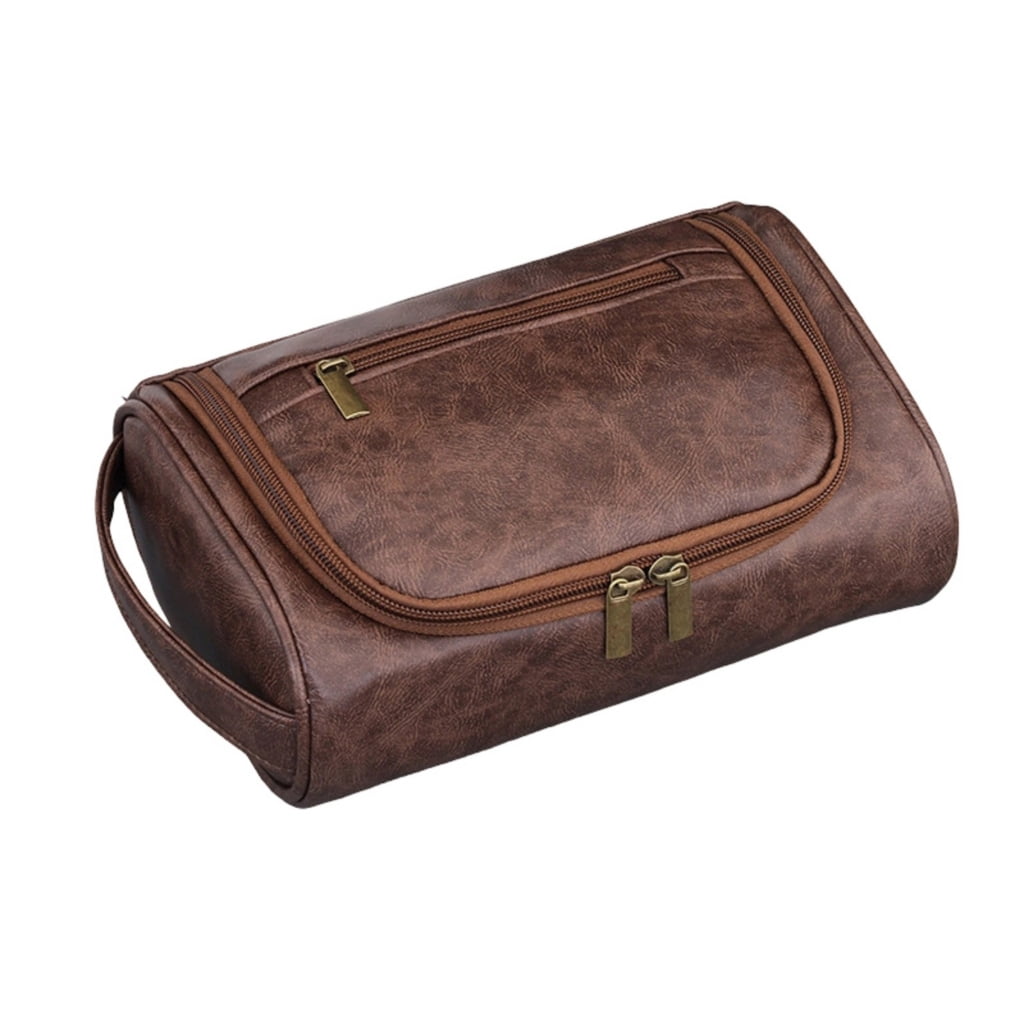 7829 Stylish Men's Grooming Accessory Bag for Travel Spacious Storage ...