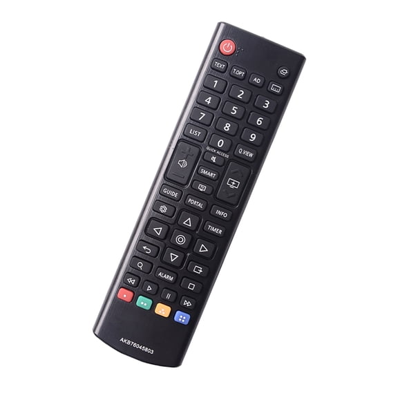 7829 TV Remote Control AKB76045803 For Multiple Models Durability Plastic Intuitived Button Layout