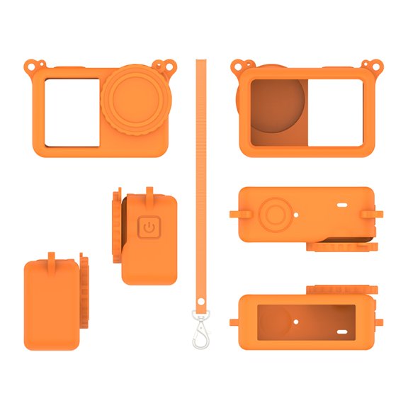 7829 Thin Silicone Shell For Action 6 Camera Cover Scratch Proof And NonToxic Case