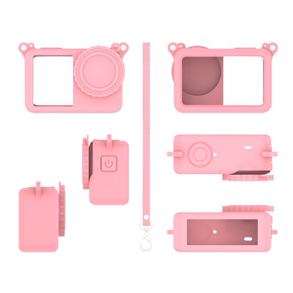 7829 Thin Silicone Shell For Action 6 Camera Cover Scratch Proof And NonToxic Case
