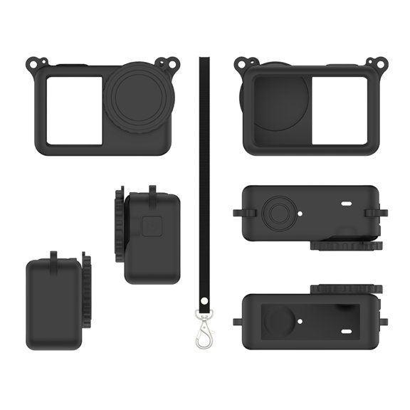 7829 Thin Silicone Shell For Action 6 Camera Cover Scratch Proof And NonToxic Case