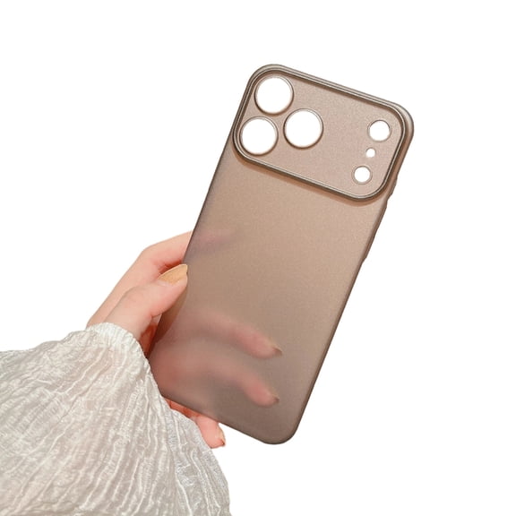 7829 Transparent Matte Hard PC Case For 17 Series Lens Protective Clear Shockproof